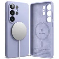 Husa MagSafe pentru Samsung Galaxy S26 Ultra S948, Ringke, Silicone, Mov