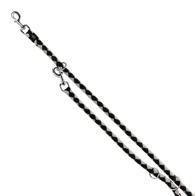 Lesa Coarda Cavo Reglabila 2 m/18 mm Negru/Gri 14361