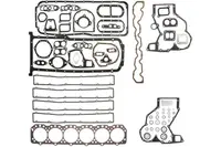 Set garnituri motor 6076A; 6076AF; 6076FT; 6076H; 6076HF; 6076T; 6466A; 6466D; 6466T potrivit JOHN DEERE 445, 455, 4050, 4055, 4240, 4250, 4255, 4350, 4440, 4450, 4455, 4555, 4560