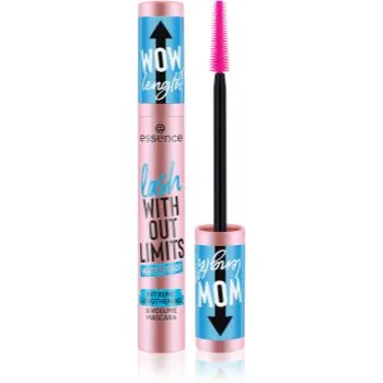 essence lash WITHOUT LIMITS WATERPROOF Mascara pentru volum si lungire rezistent la apa