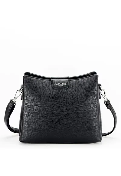 Geanta neagra mica F2548 14 12538 - Negru
