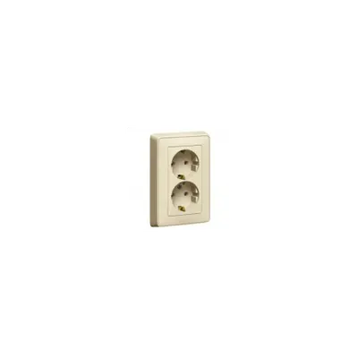 Priza schuko dubla 16A Fildes Legrand Cariva