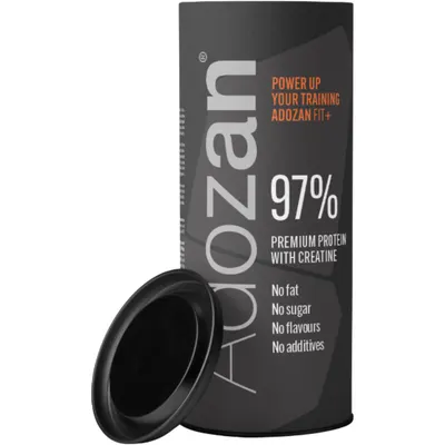 Pudra Proteica Fit+ cu Creatina (97% Proteina) fara Aroma 1kg