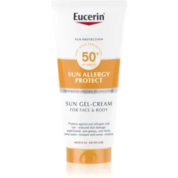 Eucerin Sun Allergy Protect gel de protectie cremoasa pentru fata si corp