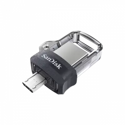 Memorie Externa USB-A 3.0 / microUSB SanDisk Ultra Dual Drive, 128Gb SDDD3-128G-G46
