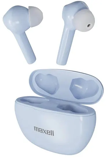 Căști wireless Maxell - dinamice, TWS, albastru