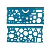 Sablon Cnx 095, 20cm, plastic, flexibil, set 2 buc