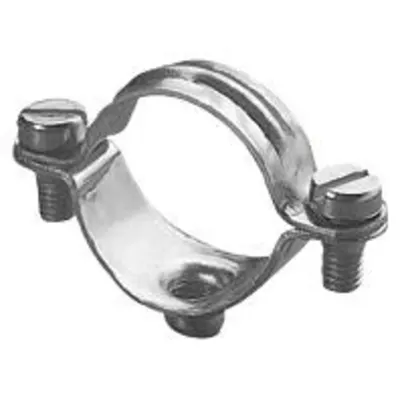 Colier fixare, galvanizat - THREAD M6 - Ø 38-40MM