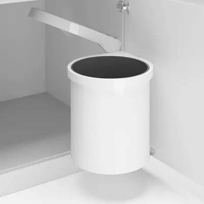 vidaXL Coș de gunoi încorporat de bucătărie, 12 L, plastic