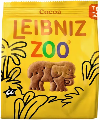 Leibniz Zoo Biscuiți, cacao, 100 g, Bahlsen
