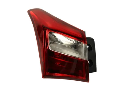 Stop tripla lampa spate stanga potrivit HYUNDAI i30 HATCHBACK 2011-2015 - ( exterior , Semnalizator alb, culoare sticla: rosu)
