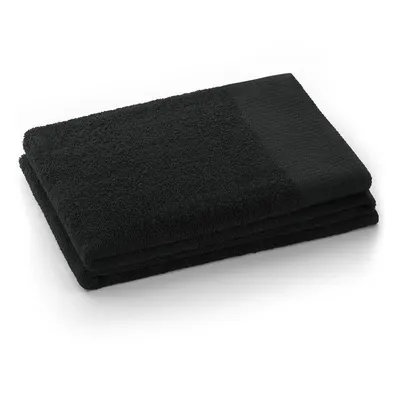 Prosop negru din bumbac din frotir 30x50 cm Amari – Restilo