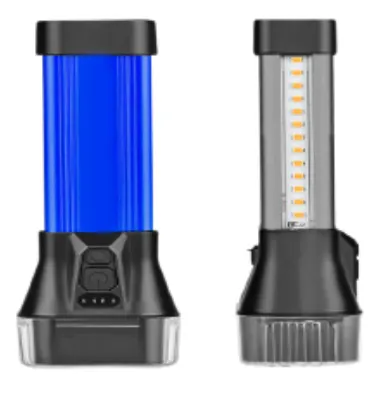 Lanterna tactica de mana CB 888T de 5W COB + SMD reincarcabila USB