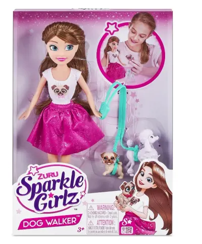 Papusa Zuru cu catelus, 3 ani+, Sparkle Girlz