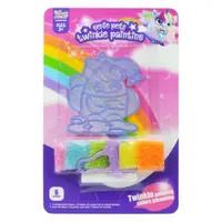 Breloc DIY Genie Pets – model Unicorn – pictură cu cristale colorate, Activitate creativă pentru copii 3+, Whimsy Workshop