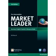 Market Leader 3rd Edition Pre-Intermediate Teachers Resource Book (with Test Master CD-ROM)