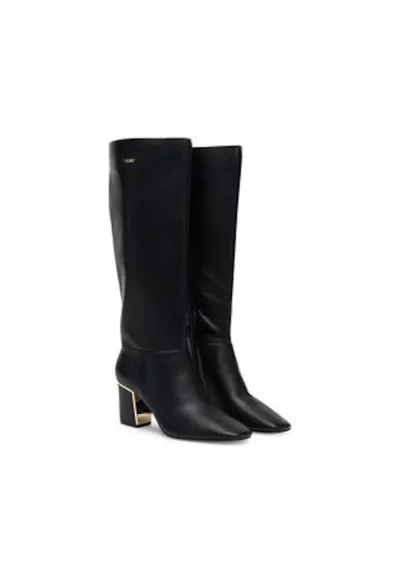 Cizme dama 305248039 - Piele naturala - Negru