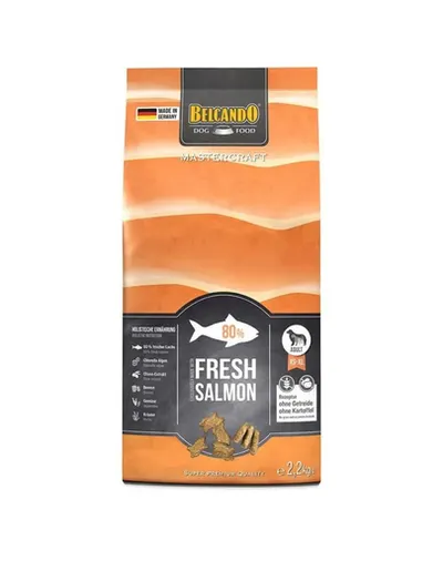 BELCANDO Mastercraft Fresh salmon Hrana uscata pentru caini adulti activi, cu somon 2,2 kg