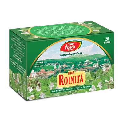Ceai de ronita, 20 plicuri, Fares