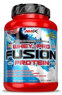 Whey Pure Fusion, ciocolată, 1000 g, Amix