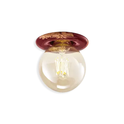 Faretto a Incasso E27 / Spot Light E27 Retro Vintage Finish Vix - Vintage Bordeaux C481-27