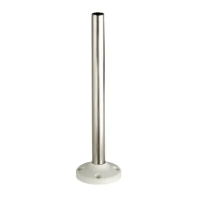 Tub Suport cu baza de Fixare L=250 Mm, Aluminiu Alb, Xvm