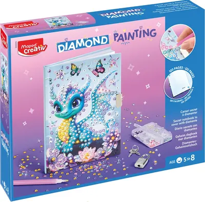 Set creativ Maped Creativ - Jurnal secret Diamond Painting