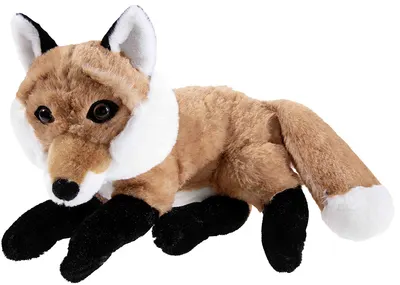 Jucărie de pluș Heunec Misanimo - Vulpe, culcat, 32 cm