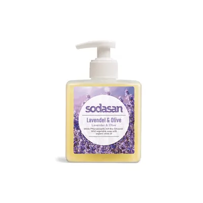 Sapun lichid cu lavanda si masline ecologic 300ml Sodasan