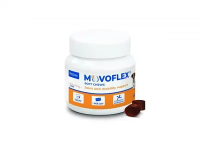 Suplimente condroprotectoare, Movoflex Soft Chews M (15-35 kg), 30 comprimate masticabile moi