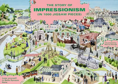 Puzzle Galison de 1000 piese - Story of Impressionism