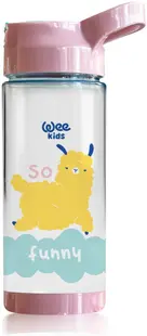 Sticlă pentru bebeluși Wee Baby - Sheep, 500 ml, roz