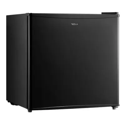Frigider minibar Tesla RS0400MBE, 43 l, Clasa E, Usa reversibila, H 49.2 cm (Negru)