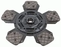 Disc ambreiaj ceramica (327mm; 5) potrivit JOHN DEERE 2000, 3000 4239T-6359DL008 01.80-12.94