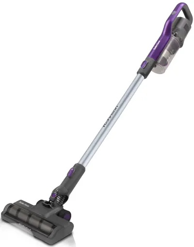 Aspirator vertical fără sac Rohnson - R-1219, HEPA, gri/mov