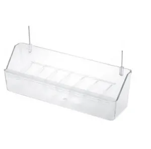 2 Gr Hranitor Voliera 20 Cm Transp 025GT