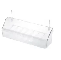 2 Gr Hranitor Voliera 20 Cm Transp 025GT