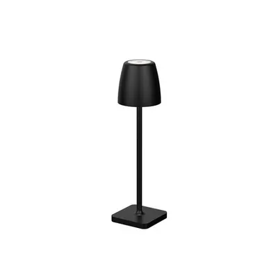 Lampa podea COLT Nisipiu Negru Aluminiu turnat Aluminiu & Acrylic LED 2 Wat 207Lm 3000K IP54 Beam Angle 62O DC 5V Intrerupator On/Off USB Wire Dimabil