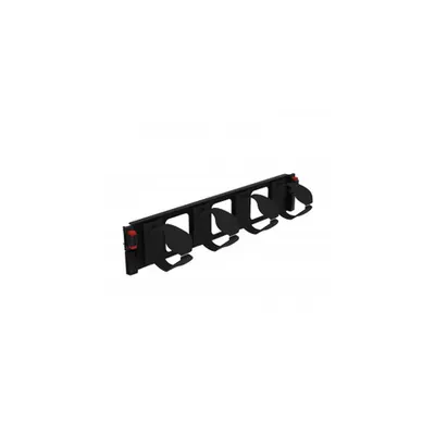 19'' management panel - 2 U - metal 2 axes - quick fixing