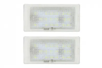Lumina numar inmatriculare, culoare lumina: alb; set, 12V, cu aprobare circulatie potrivit BMW 3 (E46) 12.98-12.07