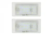 Lumina numar inmatriculare, culoare lumina: alb; set, 12V, cu aprobare circulatie potrivit BMW 3 (E46) 12.98-12.07