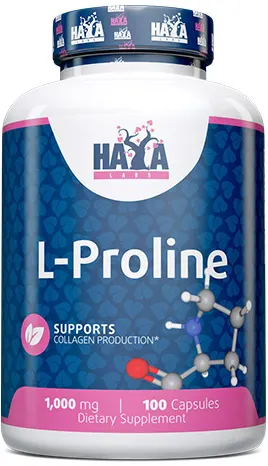 L-Proline, 100 capsule, Haya Labs