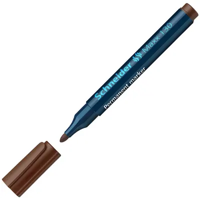Marker permanent Schneider Maxx 130 - 3 mm, maro