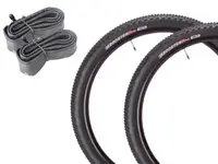 Set anvelope MTB KENDA Booster Pro 26 inch 2.25 + 2 camere AV