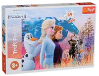 Puzzle Trefl din 24 de piese maxi - Regatul de gheata 2, Calatoria magica