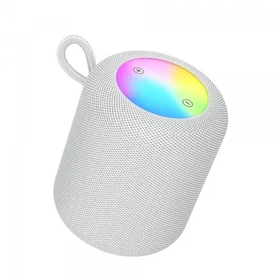 Boxa Portabila Bluetooth HOCO HC30, 5W, TWS, RGB, Gri