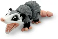 Print 3D de la 3D Morph Lab - Opossum, mini, gri