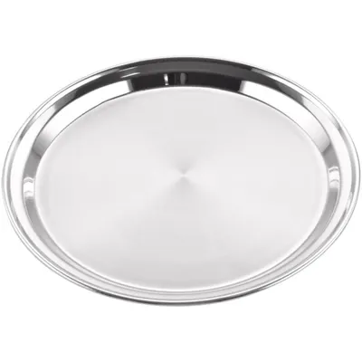 Tava Rotunda, din Inox, 40 cm, Grunberg