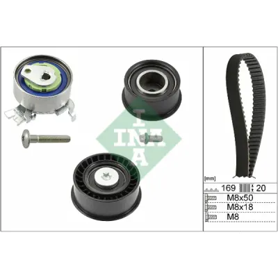 Set curea de distributie INA 530 0078 10