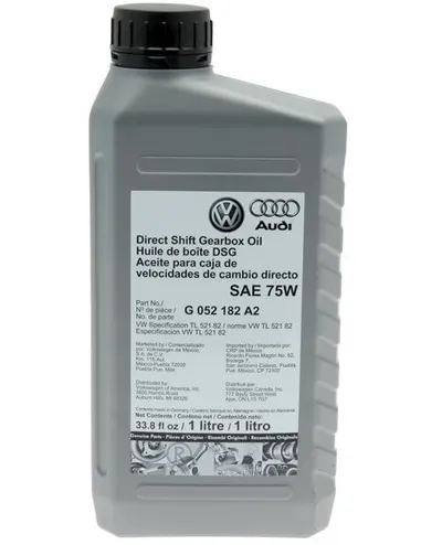 Ulei pentru cutie viteze DSG VW Group G052182A2 75W, volum 1 litru, VW TL 521 82 1L